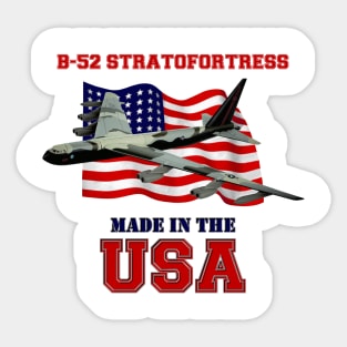 B-52 Stratofortress Made in the USA Sticker